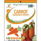 NewGem Foods GemWraps - Carrot, One Pack (6 Wraps)
