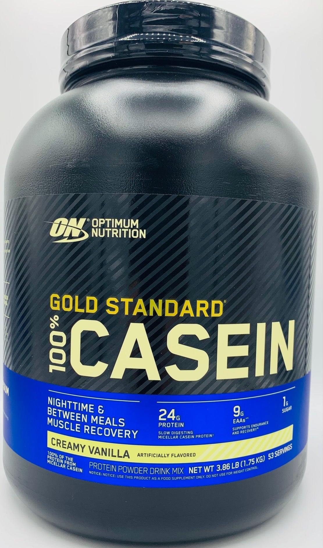 Optimum Nutrition 100% Casein Gold Standard Protein - Creamy Vanilla, 3.86 lb.