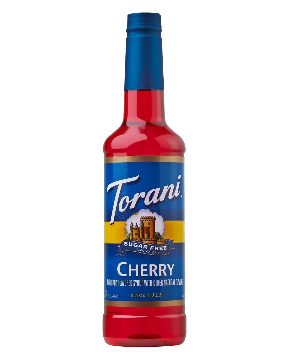 Torani Sugar Free Syrup, Cherry / 750 ml (25.4 oz).