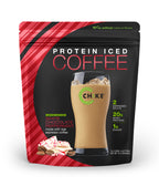 Chike Nutrition High Protein Iced Coffee, 14 Serving Bag - White Chocolate Peppermint, 14.8 oz (420g)