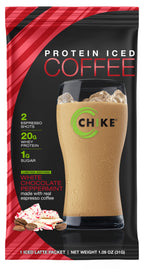 Chike Nutrition High Protein Iced Coffee Single Serving Packets - White Chocolate Peppermint, One Packet