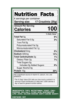 Croutinis High Protein Crouton Snack - Chili Lime, label
