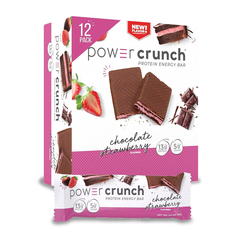 BNRG Power Crunch Protein Bars - Chocolate Strawberry