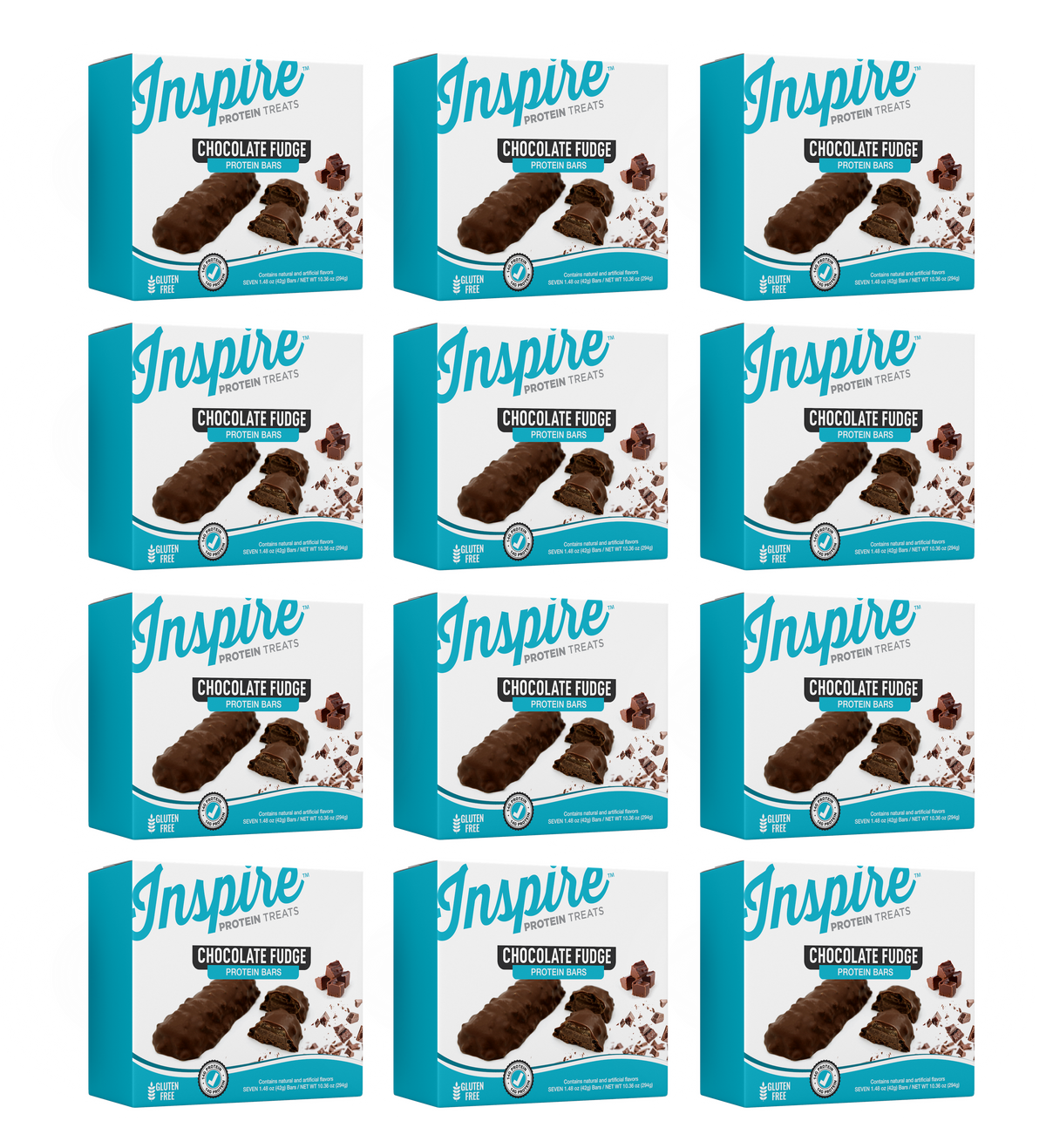 Inspire High Protein Bars - Chocolate Fudge — gallery image 8