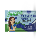Inspire Clear Whey Protein Powder - Blue Razz - One Serving