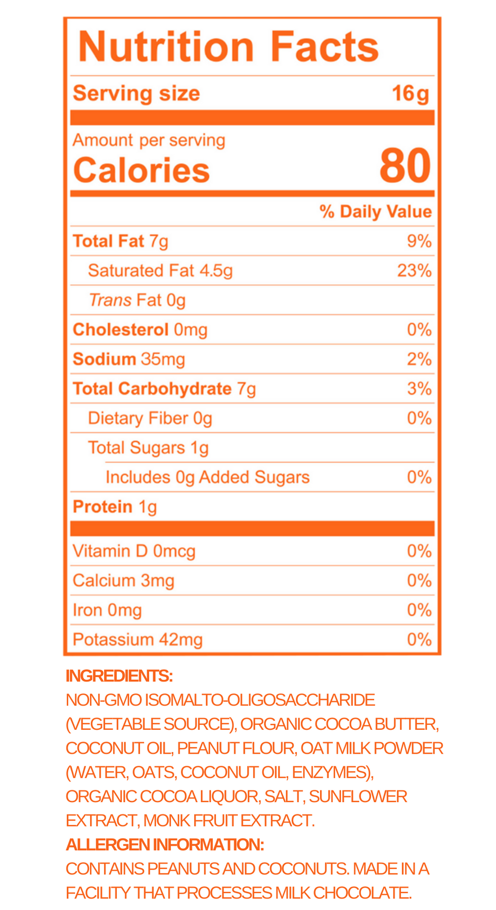 WHIMS Oat Milk Chocolate - Peanut Butter Cups, 2.8oz