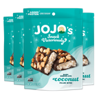 JoJo's Dark Chocolate Bites + Plant Based Protein, 3.6 oz - Coconut Filled