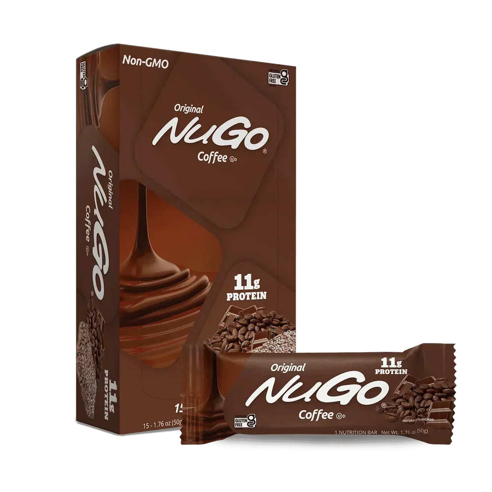 NuGo Original Bars, Coffee.