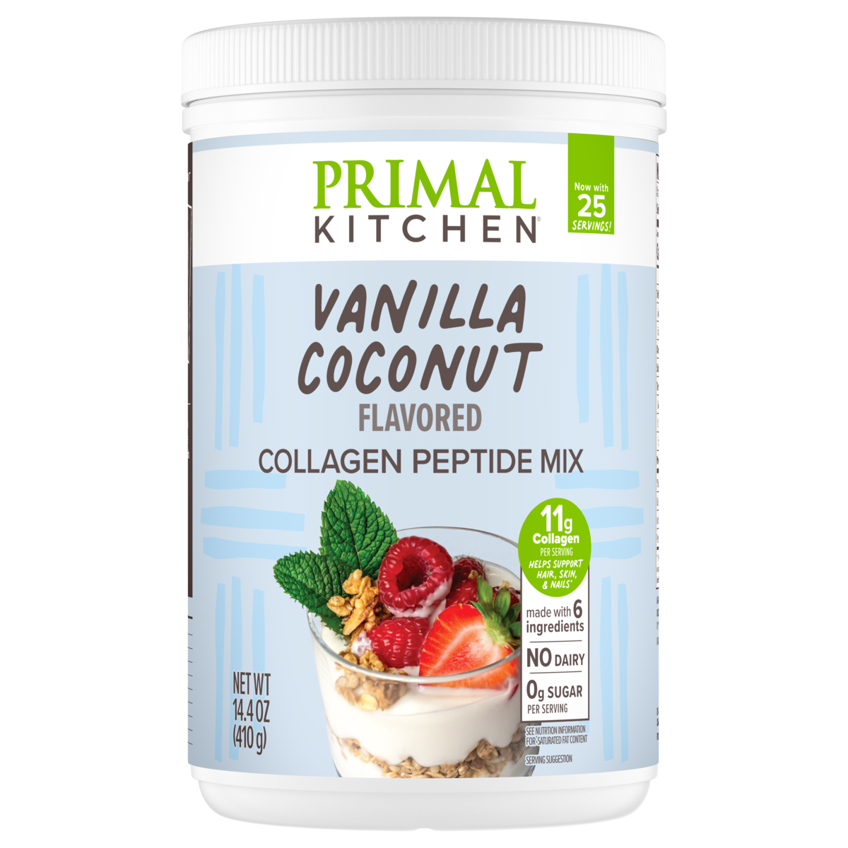Primal Kitchen Collagen Fuel - Vanilla Coconut 13.05 oz