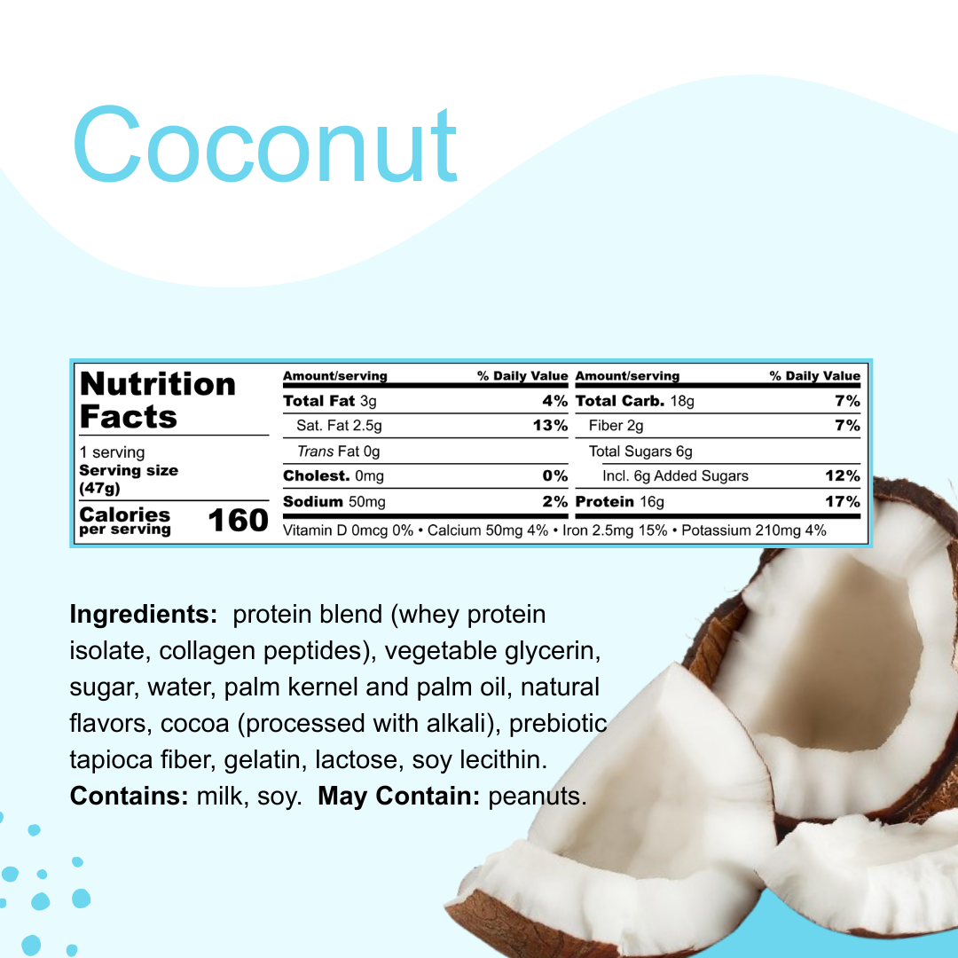 Melō Protein Bars - Coconut