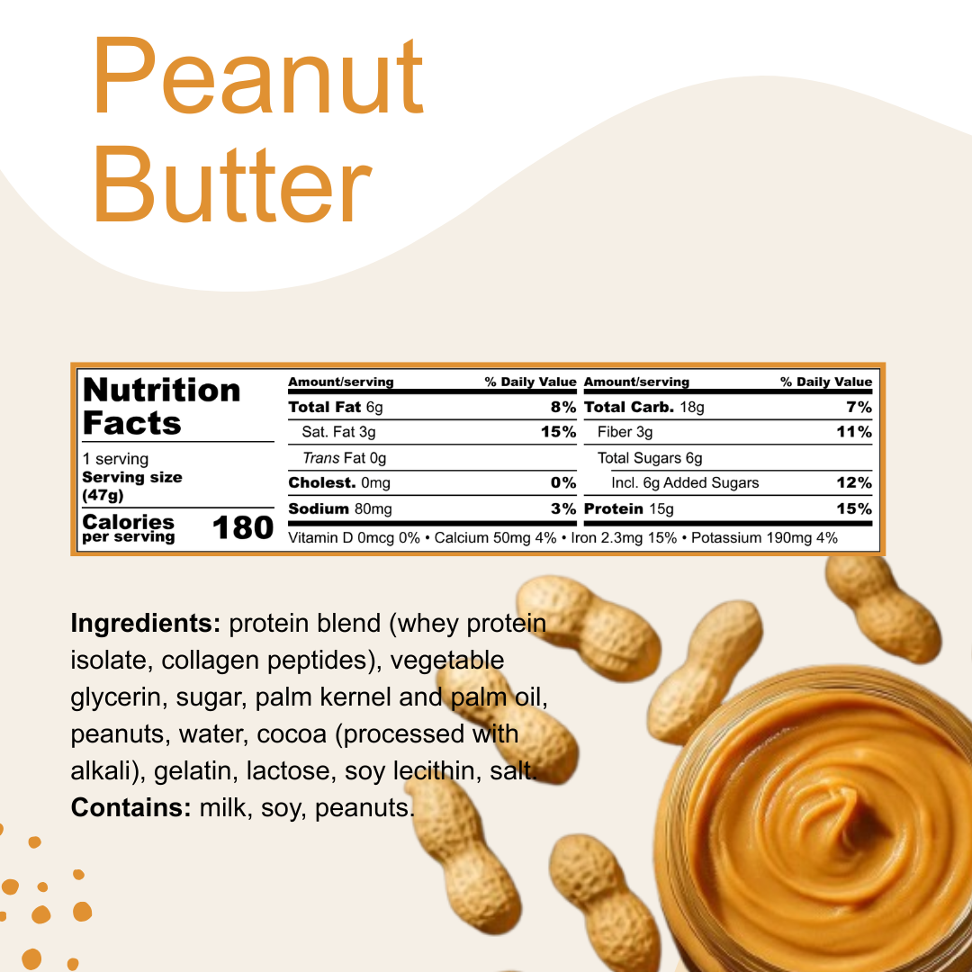 Melō Protein Bars - Peanut Butter