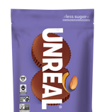 UNREAL Gluten Free Chocolate Snacks - Dark Chocolate Almond Butter Cups, 3.2 oz