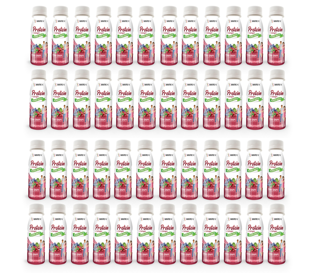 Whey & Collagen Protein Power Shots, Cran Grape, image 12