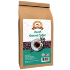 Alex's Low Acid Organic Coffee™ - Decaf Fresh Ground (5lbs)