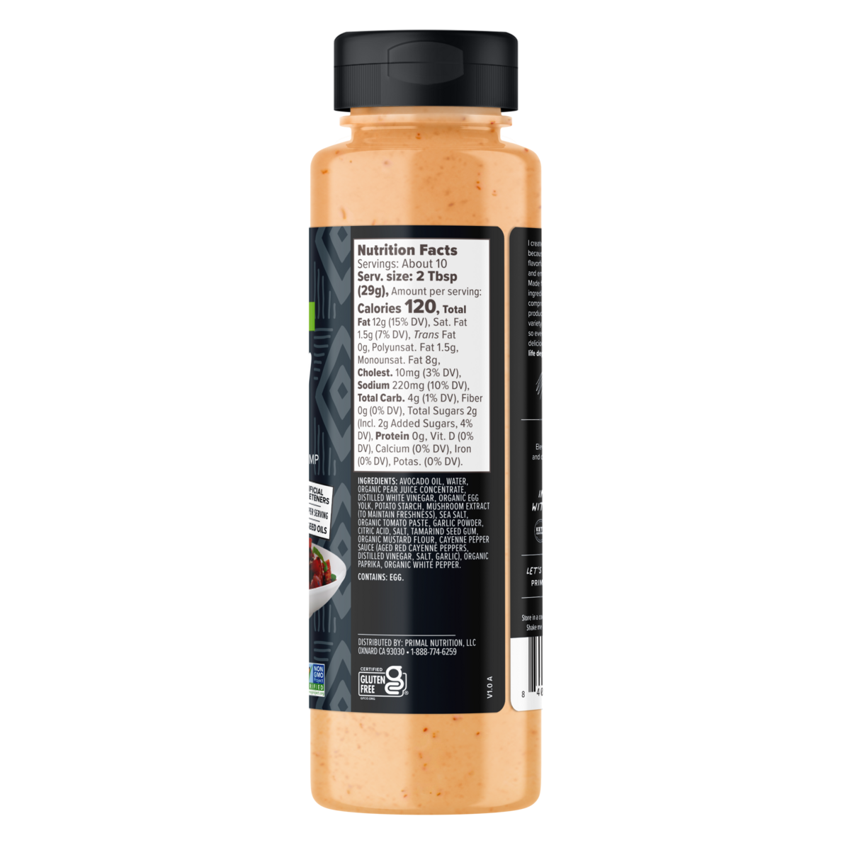 Primal Kitchen Dipping Sauces - Yum Yum Sauce