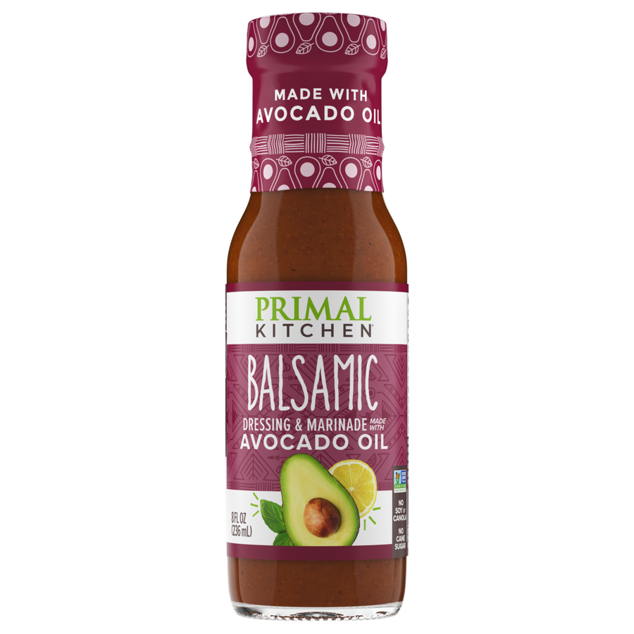 Primal Kitchen Avocado Oil Vinaigrette & Marinade - Balsamic 8 fl oz