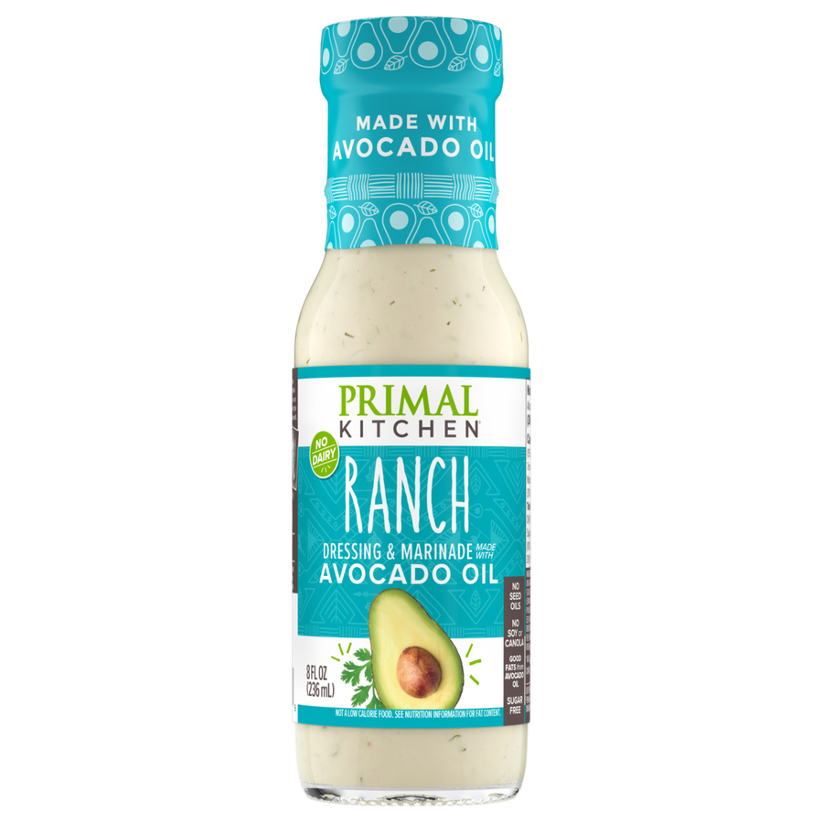 Primal Kitchen Avocado Oil Dressing - Ranch 8 fl oz