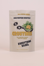 Croutinis High Protein Crouton Snack - Everything Bagel 100g, front