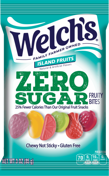 Welch’s Zero Sugar Fruity Bites, 3 oz - Island Fruits