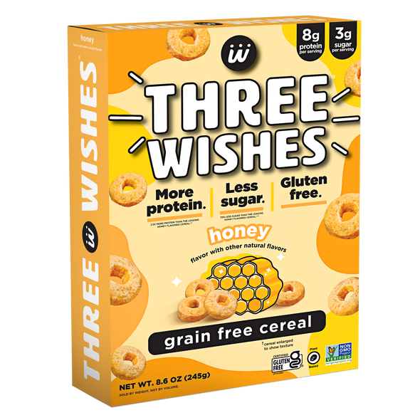 Three Wishes Grain Free Cereal - Honey
