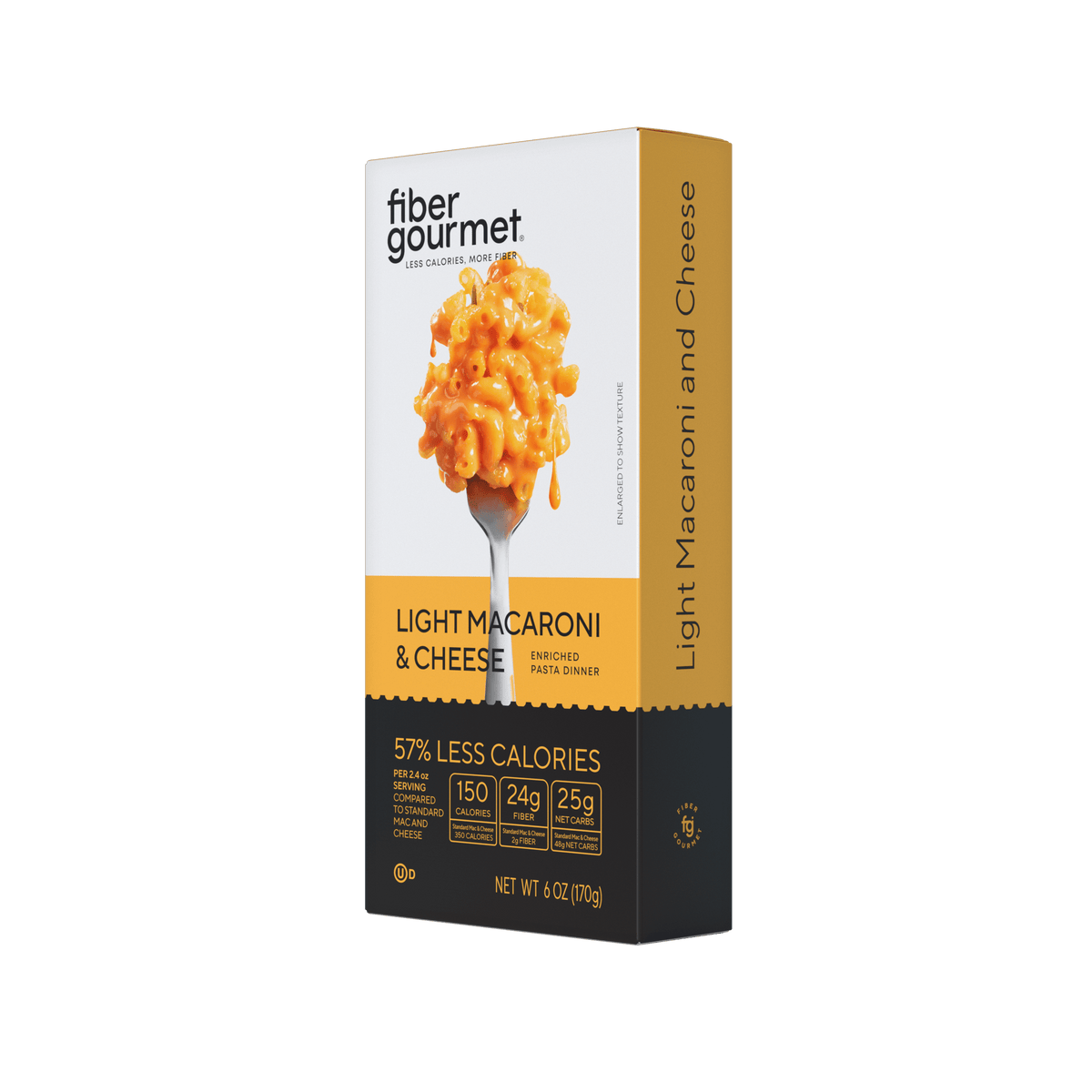 Fiber Gourmet Light Macaroni and Cheese 6 oz