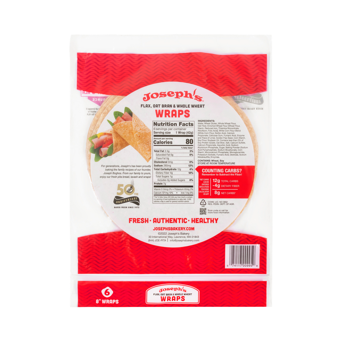 #Size_One Pack (6 wraps)