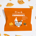 Flock Chicken Skin Crisps, Buffalo / One Bag.