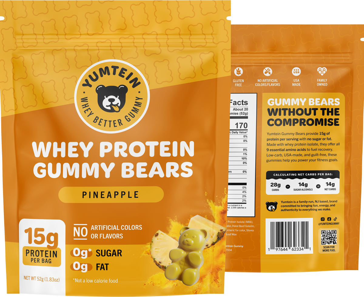 Yumtein Whey Better Gummies - Pineapple