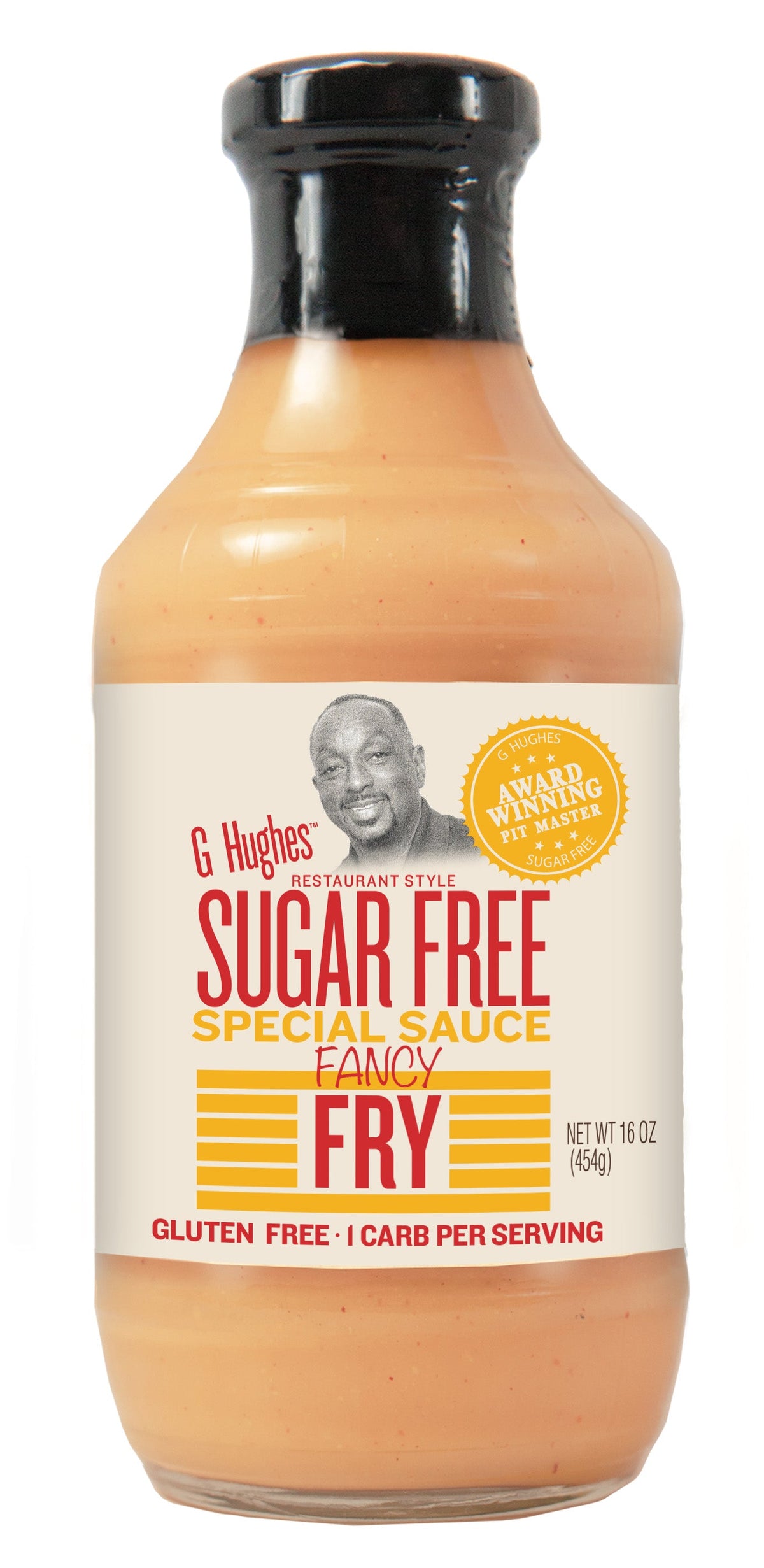 G. Hughes Smokehouse Sugar Free Fancy Fry Special Sauce 16 oz