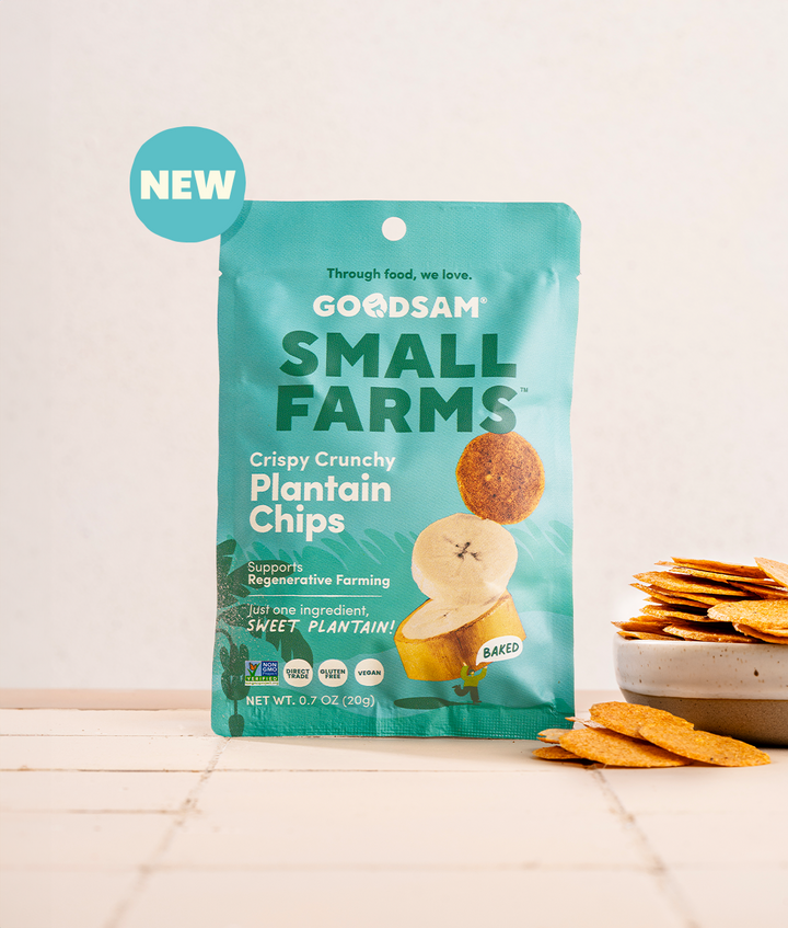 GoodSam Small Farms Crispy Crunchy Fruit Chips - Sweet Plantain Chip, 0.7 oz