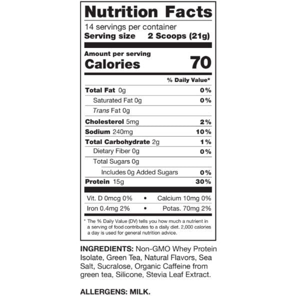 Chike Nutrition High Protein Iced Tea - (10.1 oz Bags) - Green Tea Lemonade
