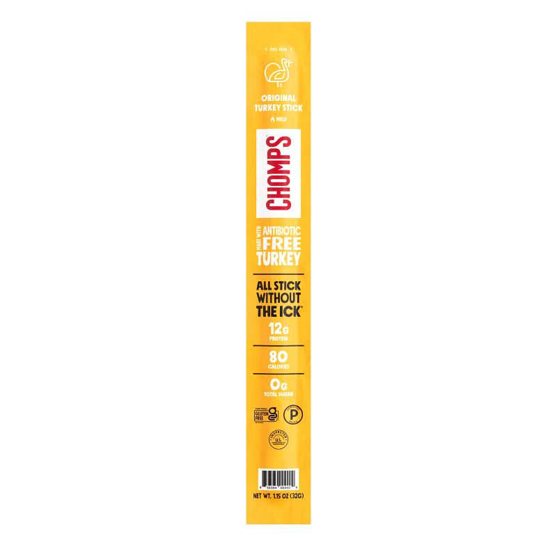 Chomps Meat Sticks - Original Turkey