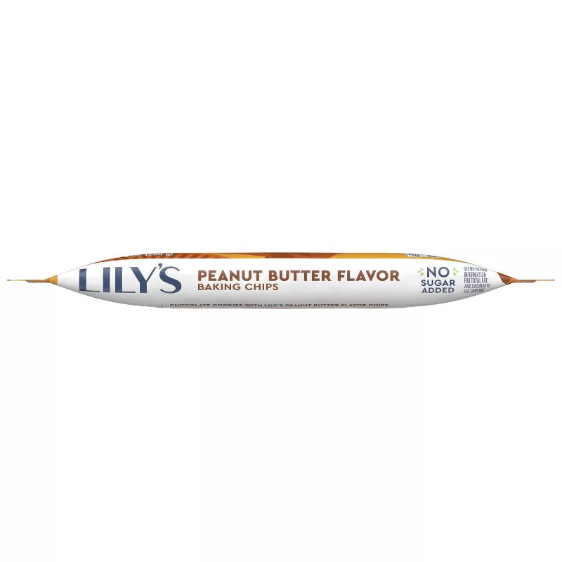 Lily's Peanut Butter Flavor Baking Chips, 9 oz bag
