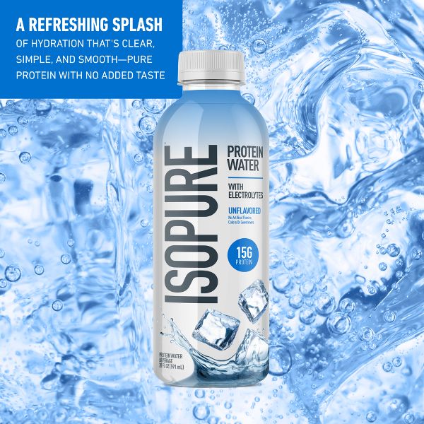 Isopure Protein Water, 20 fl oz - Unflavored