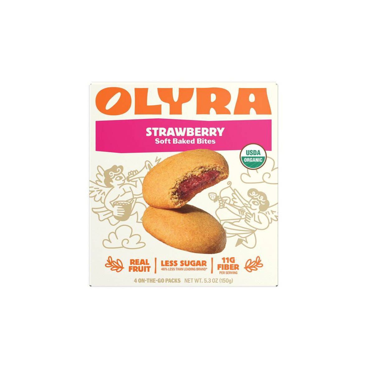 Olyra Soft Baked Bites, 5.3 oz - Strawberry