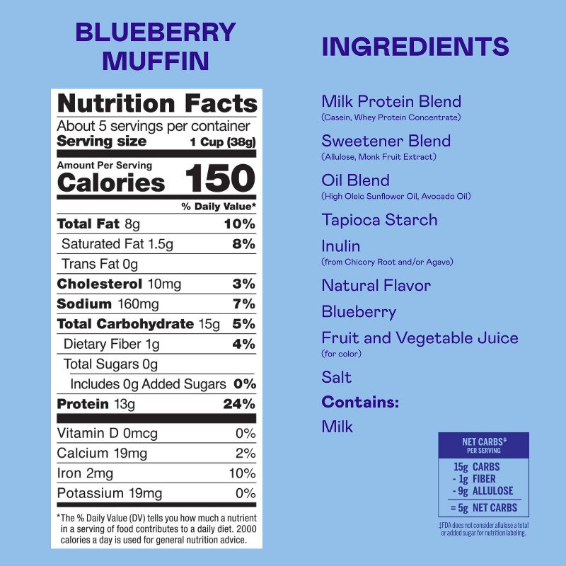 Magic Spoon Protein Cereal, 7oz - Blueberry Muffin
