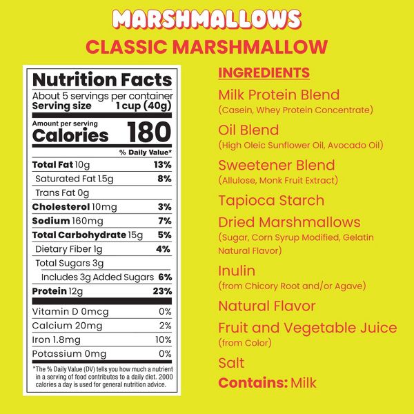 Magic Spoon Protein Cereal with Marshmallows, 7oz - Classic Marshmallow