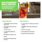 Isopure Protein Water, 20 fl oz - Strawberry Kiwi