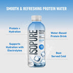 Isopure Protein Water, 20 fl oz - Unflavored