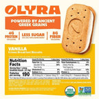 Sándwiches de galleta Olyra Crème Breakfast, 5.3 oz