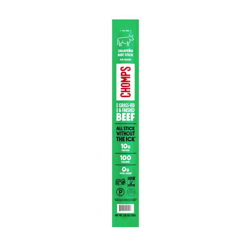 Chomps Meat Sticks - Jalapeño Beef