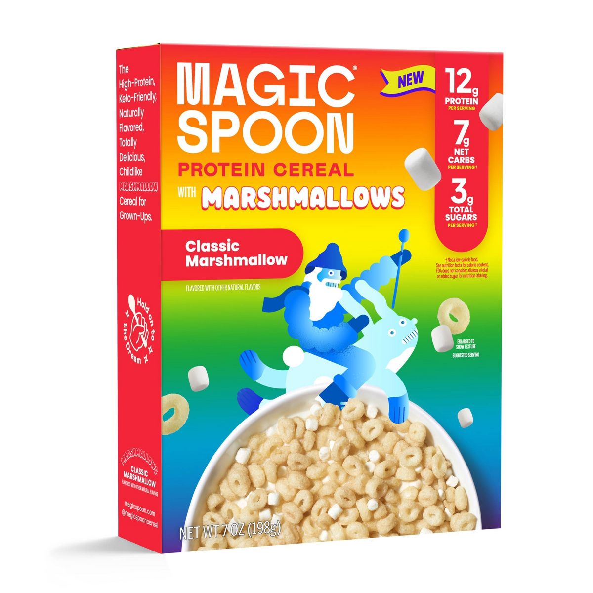 Magic Spoon Protein Cereal with Marshmallows, 7oz - Classic Marshmallow