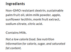 Ingredients for ChocZero Green Apple Caramels, 3.5 oz