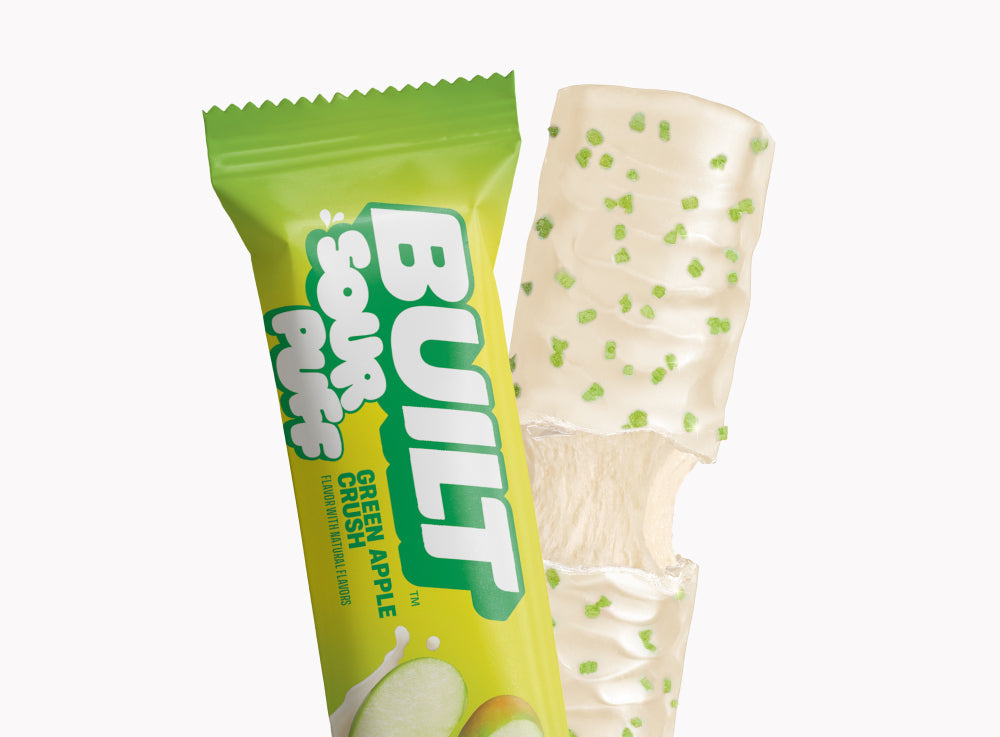 Built Bar Sour Puff - Green Apple Crush One Bar