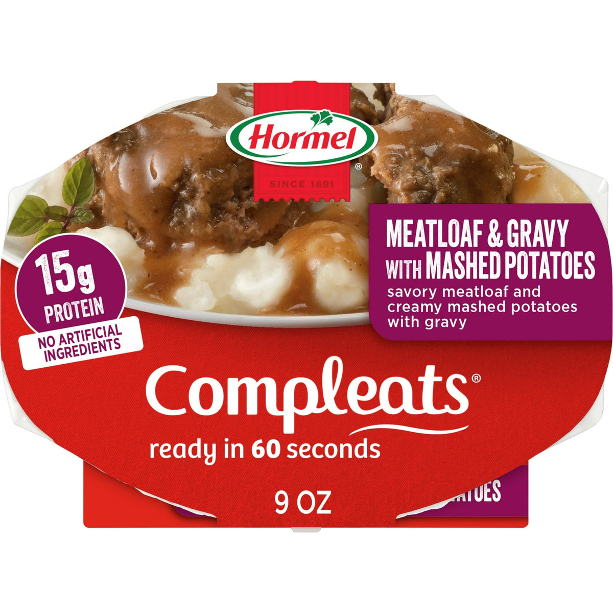 #Flavor_Meatloaf & Gravy With Mashed Potatoes, 9 oz