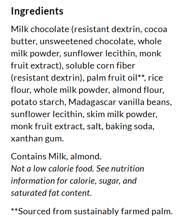 Package information for ChocZero Hi-Jinx Candy Bar, 8.15 oz, Milk Chocolate Wafers & Vanilla Creme