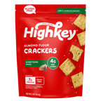 HighKey Snacks Almond Flour Crackers 2 oz - Everything Spice