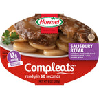 Hormel Compleats Shelf Stable Meals - Salisbury Steak, 9 oz