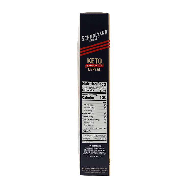 Schoolyard Snacks Keto Cereal - Peanut Butter