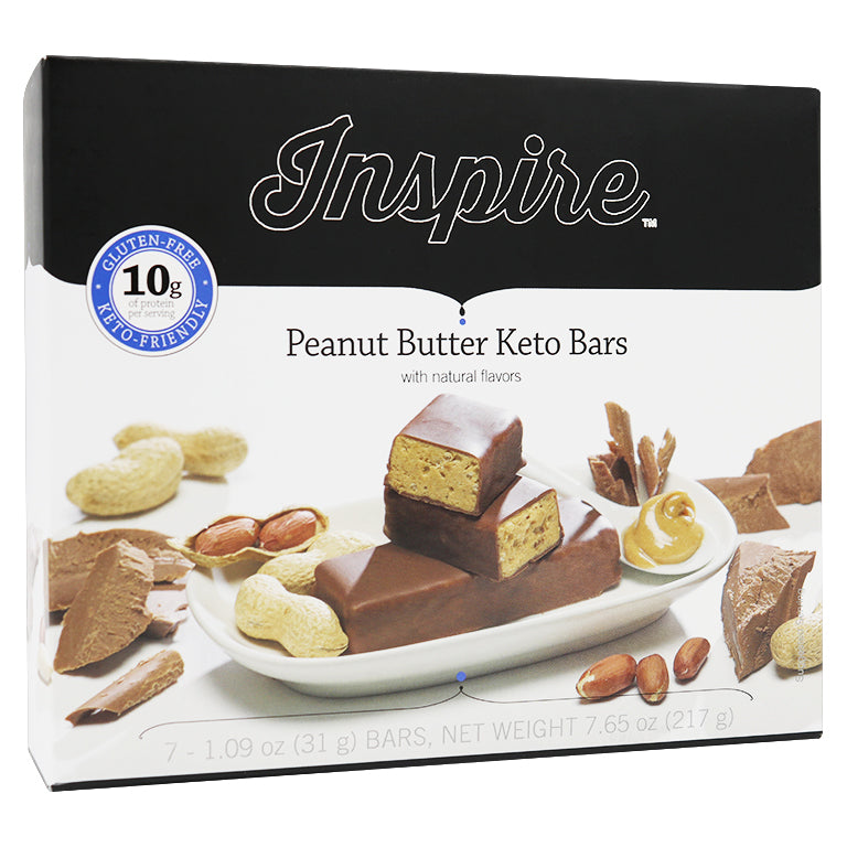 Inspire Keto Protein Bars - Peanut Butter - High-quality Protein Bars at Store